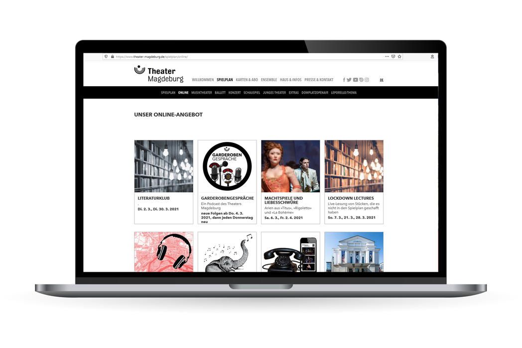 Theater online  AdobeStock - Ilias