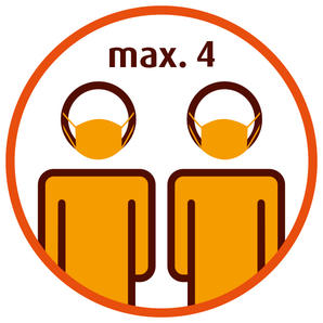 Maximal 4 Kunden Maximal 4 Kunden