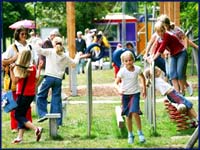 Spiel und Spaß im Elbauenpark, ©Werner Klapper