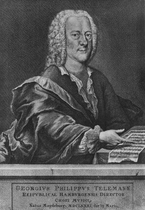 Porträt Georg Philipp Telemann (1744, Lichtensteger) © Telemann-Zentrum (Foto-Archiv)