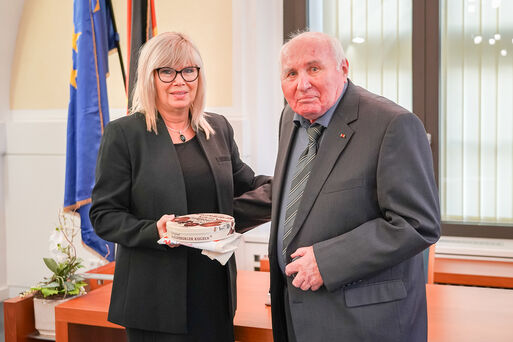 OB Borris und Dr. Manfred Trger